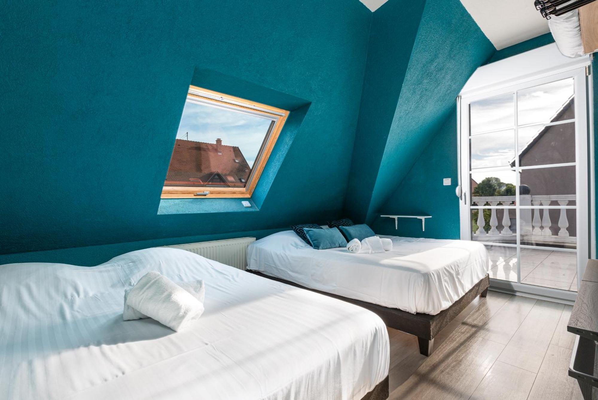 Gites Spa Strasbourg - Villa Ours - Spa Prive, Sauna, Borne D'Arcade, Babyfoot Ittenheim ภายนอก รูปภาพ